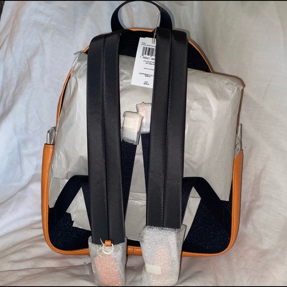 SOLD on Ⓜ️ Coach Orange Court Backpack - Picture 4 of 9